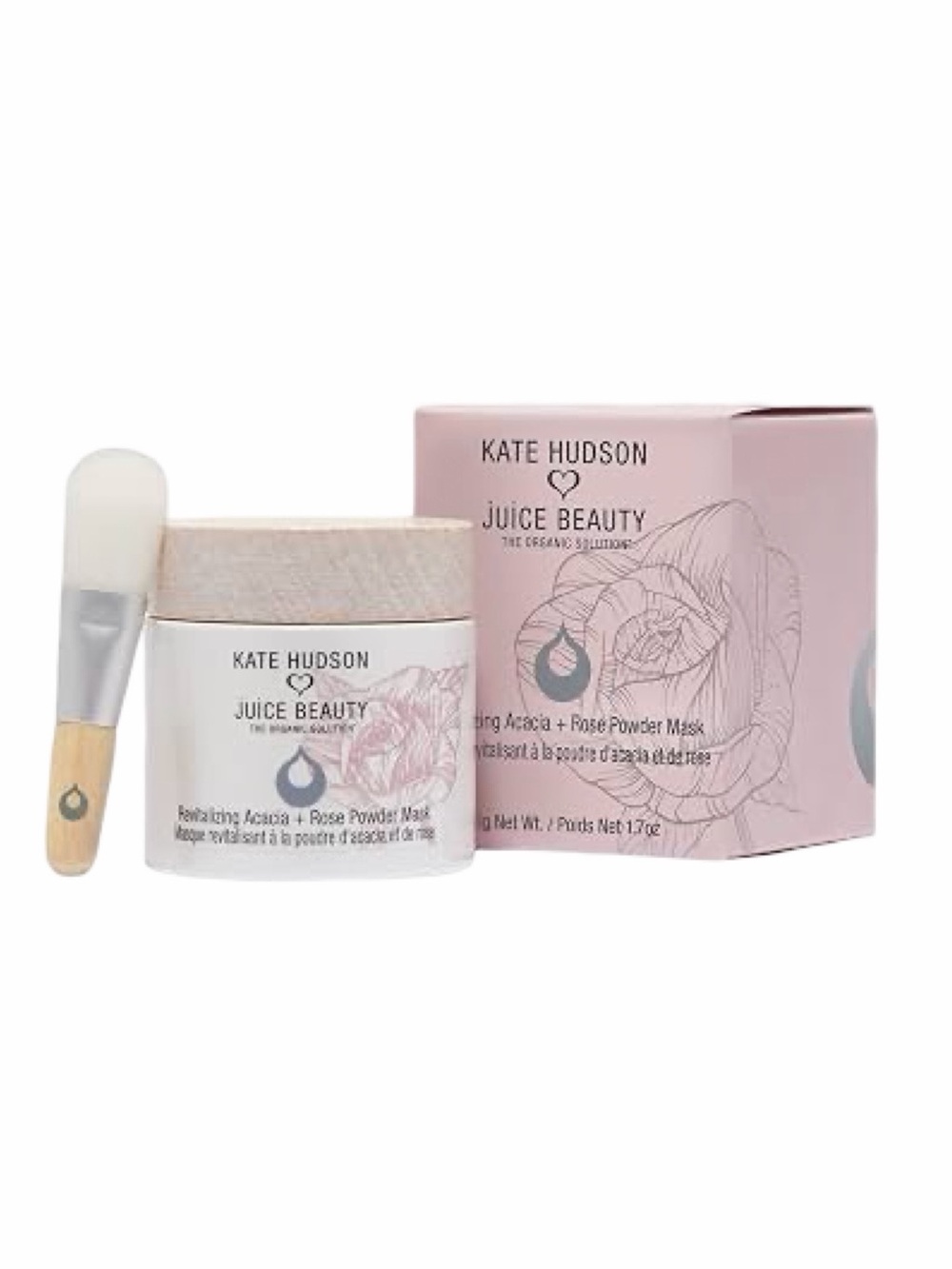 Kate Hudson x Juice Beauty Revitalizing Acacia + Rose Powder Mask 1.7 oz / 50 ml